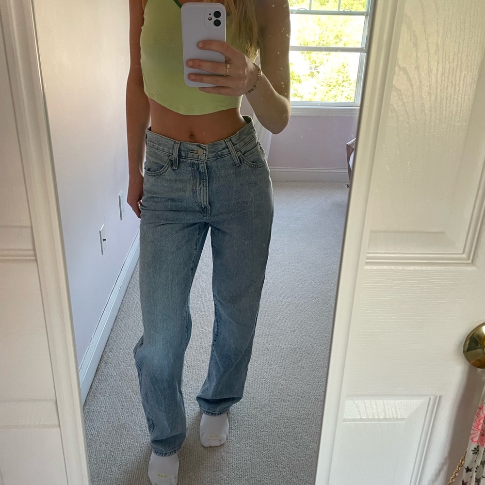 Levi's Women's Classic Blue Straight Leg Jeans